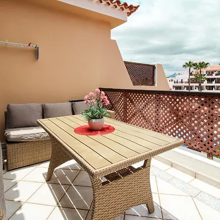 Beautiful Floor With Air Condition And Heated Swimming Pool Golf Del Sur アパート *