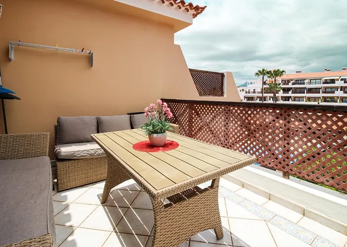 Beautiful Penthouse With Heated Swimming Pool Golf Del Sur דירה *